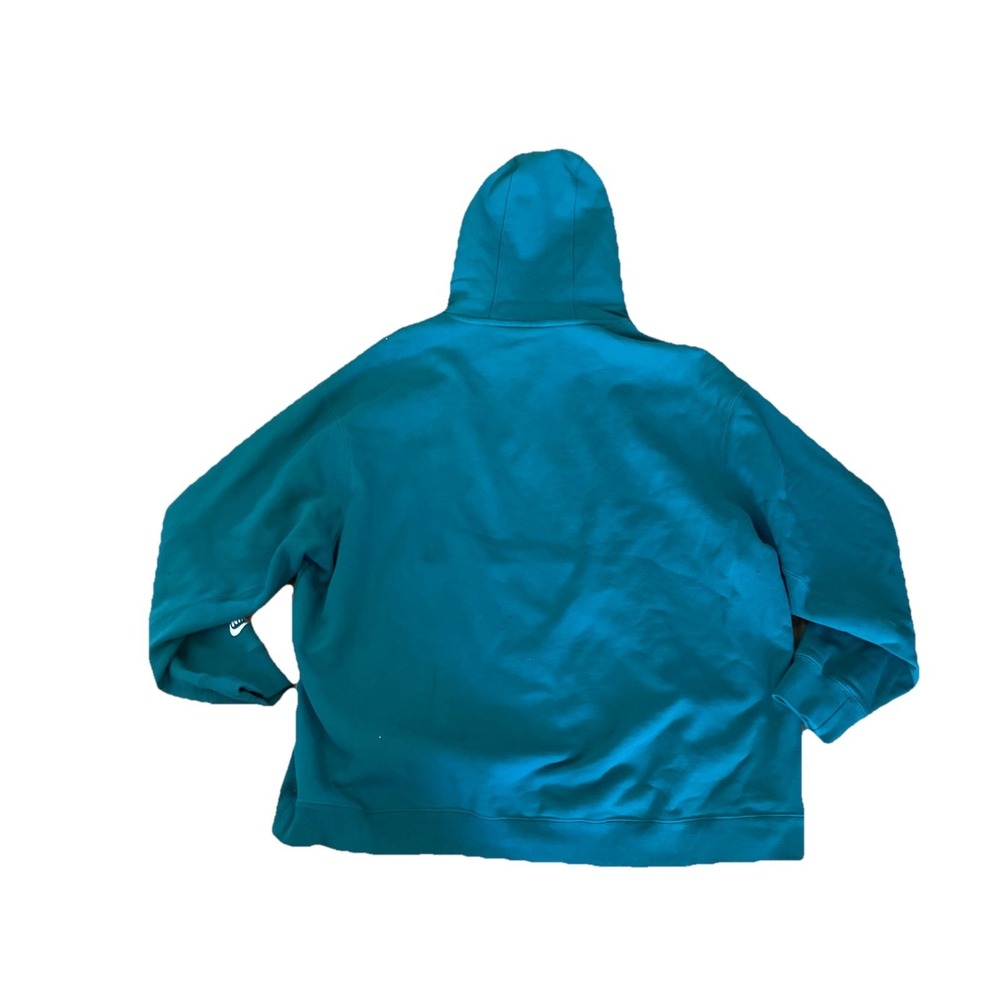 Green Nike "Just Do It" Hoodie Women's Size XXL - Picture 4 of 5